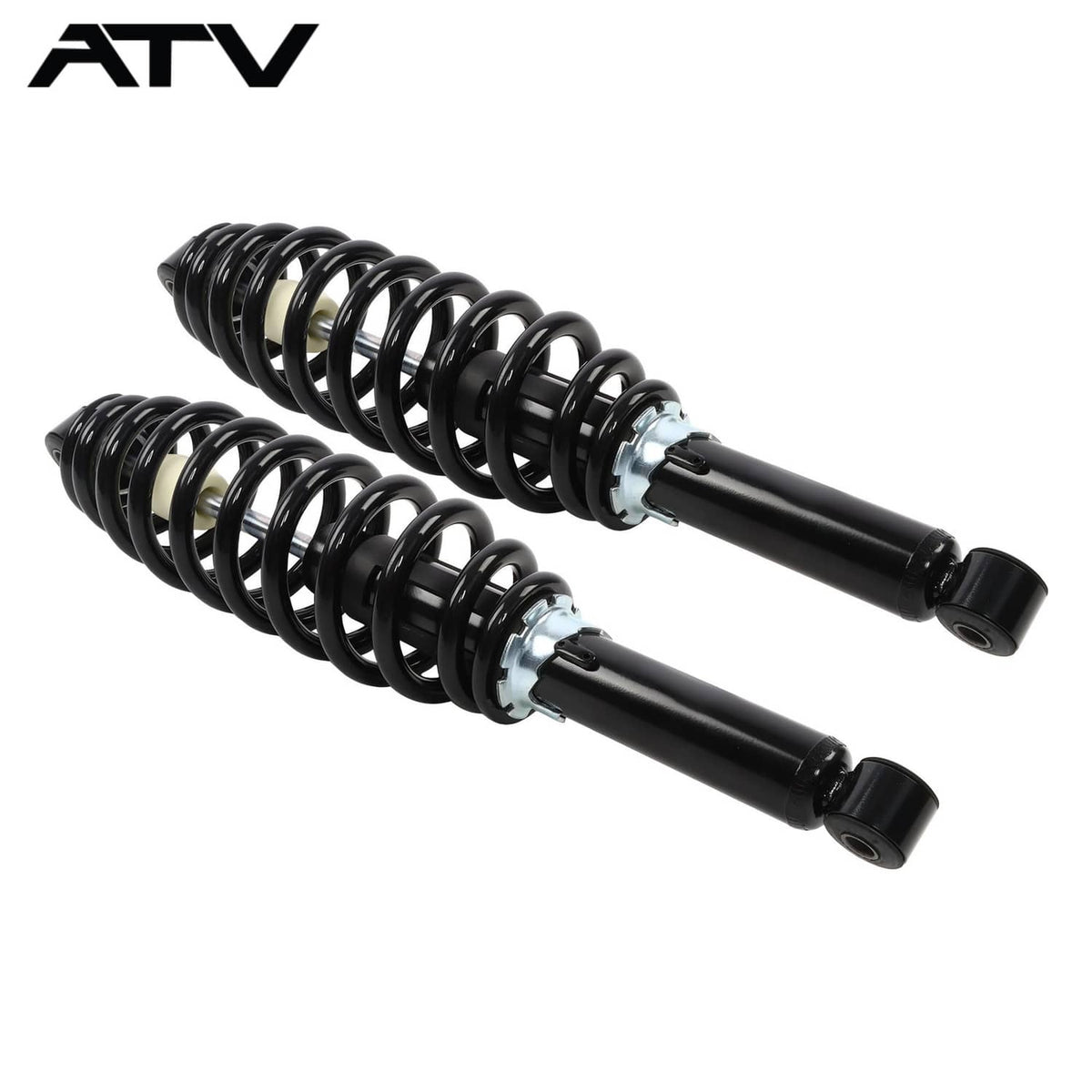 Solidspare Full Front &Rear Shock Set For John Deere Gator XUV 590E 590I AUC12197 AUC12198