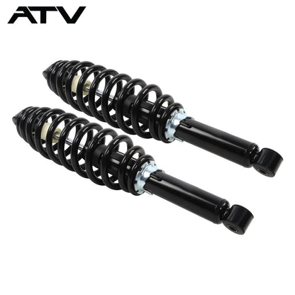 Solidspare Full Front &Rear Shock Set For John Deere Gator XUV 590E 590I AUC12197 AUC12198