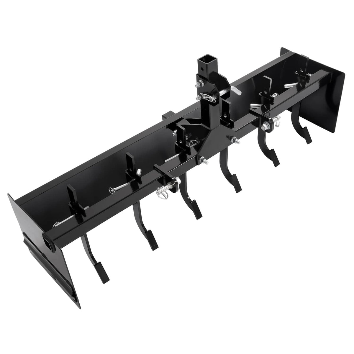 Solidspare 55" Tow Behind Box Scraper Blade Three-Point Quick Hitch For Cat 0 Cat 1 Tractor