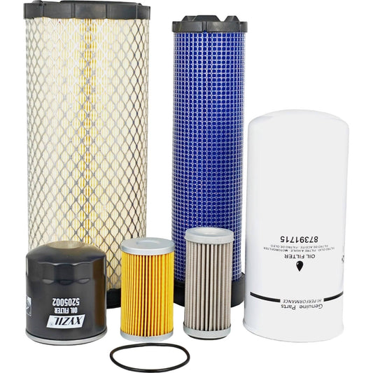 Solid Spare Filter Kit Fit for New Holland SBA140517050 87682991 87682994 1909143 87391715