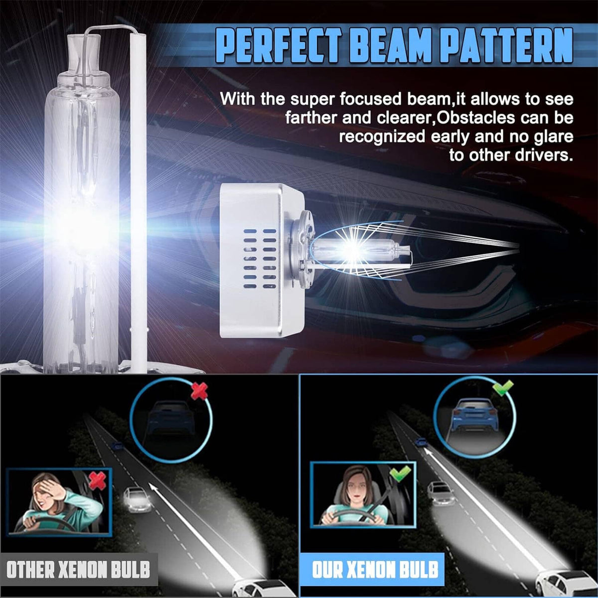 Solidspare Xenon Headlight Bulb D5S HID Bulb For Chevrolet Silverado GMC Terrain 9285410171