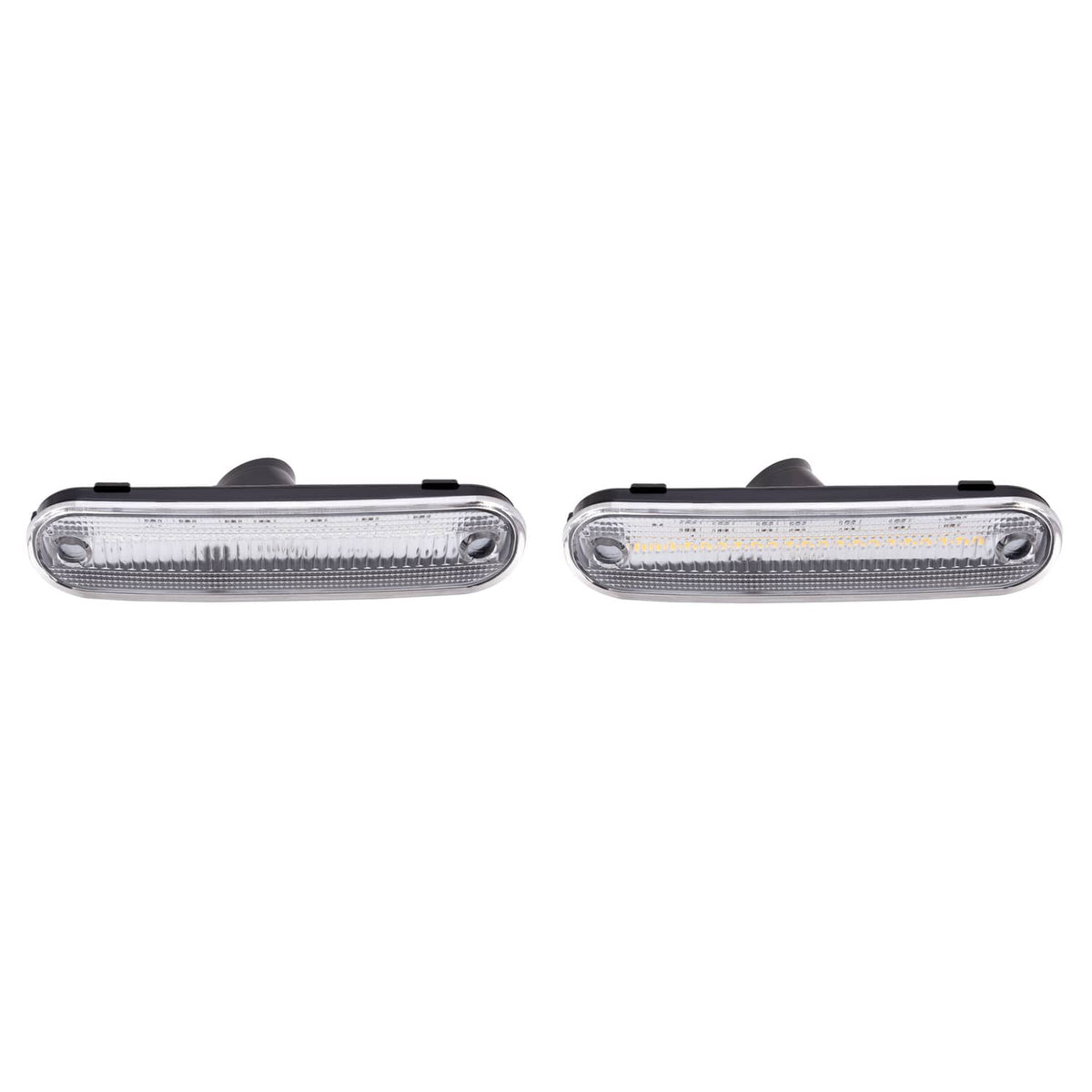 Solid Spare LED Front Rear Side Marker Lights Clear For Mazda Miata 1990-1997 MX-5 1999-2005