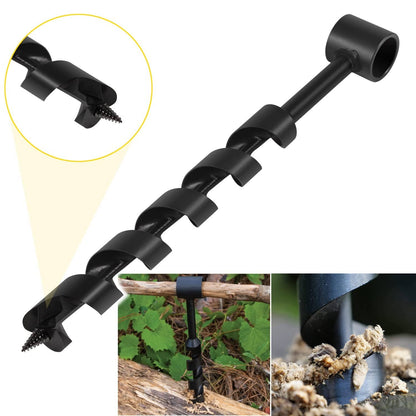Solidspare 1 x 12” Scotch Eye Wood Auger Drill Bit For Bushcraft and Camping Furniture Maki