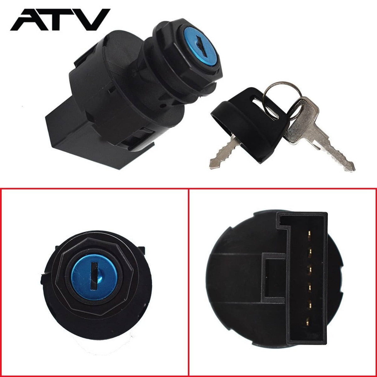 Solidspare Ignition Key Switch For Polaris RZR 1000 XP 2014-2016