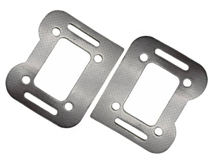 Solid Spare 2X Exhaust Elbow Gasket Repl For Mercruiser 224 CID 27-18272 27-97863 18-0881-1