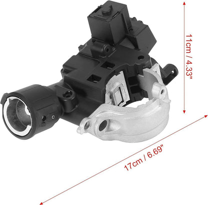 Solidspare Black Ignition Switch Column Lock Housing For 2008-2012 Ford Escape 9L8Z-3511-A