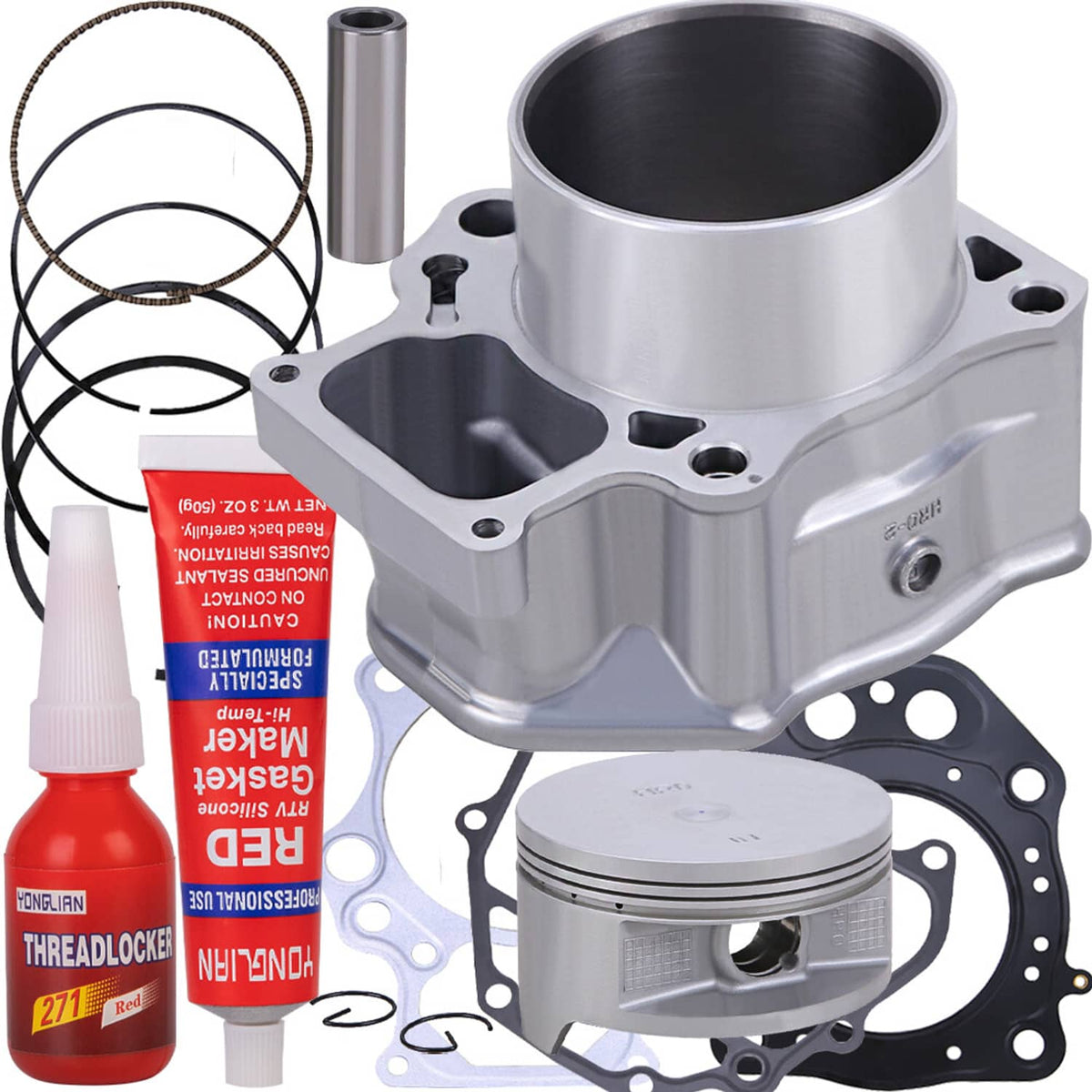 Solidspare 92mm 475cc TOP END KIT W/ CYLINDER FOR HONDA TRX500 FOREMAN 2012-2019 2015 2016