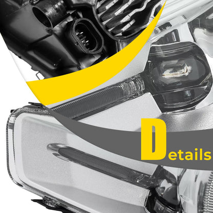 Solid Spare For Ford Fusion 2019-2020 LED Fog Lights Clear Driver Passenger Side #KS7Z15200B