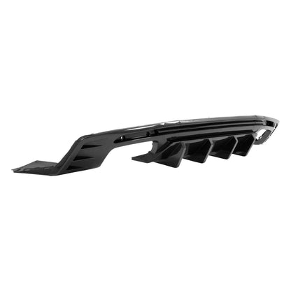 Solid Spare Fits CHEVY CAMARO 2016-24 Carbon Style Rear Bumper Lip Diffuser Spoiler