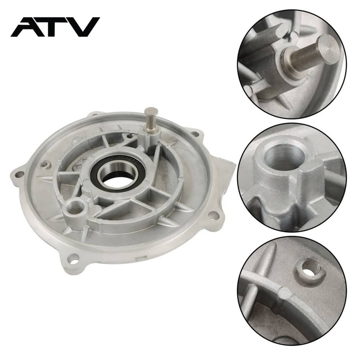 Solidspare Rear Brake Plate Panel Cover for Honda Recon 250 TRX250 TRX250TM/250TE 1997-2022