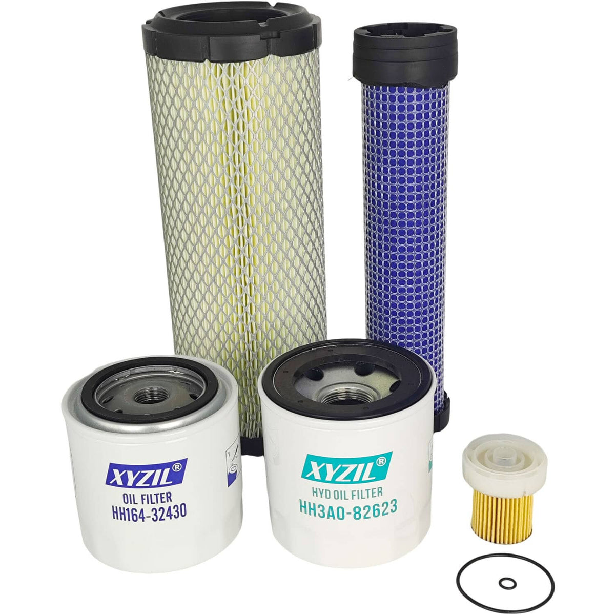 Solid Spare Maintenance Filter Kit Fit for Kubota HST Tractor L2800 L2501 L3200 L3800 L3400