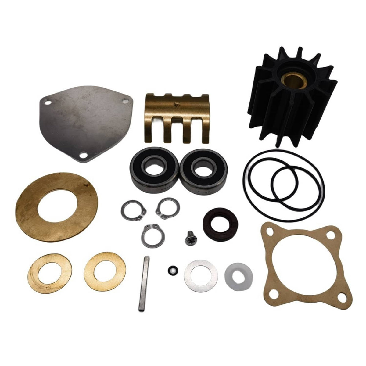 Solid Spare Sherwood Pump 23974 P1711 P1712 P1716B P173 P1719 Impeller Repair Kit 17000K