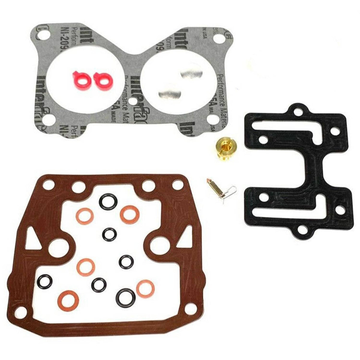 Solid Spare OMC BRP Johnson Evinrude Carburetor Carb Repair Kit Assembly Repl 439076 398526
