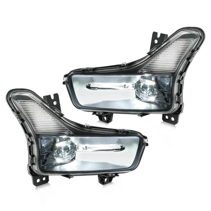 Solid Spare For Ford Fusion 2019-2020 LED Fog Lights Clear Driver Passenger Side #KS7Z15200B
