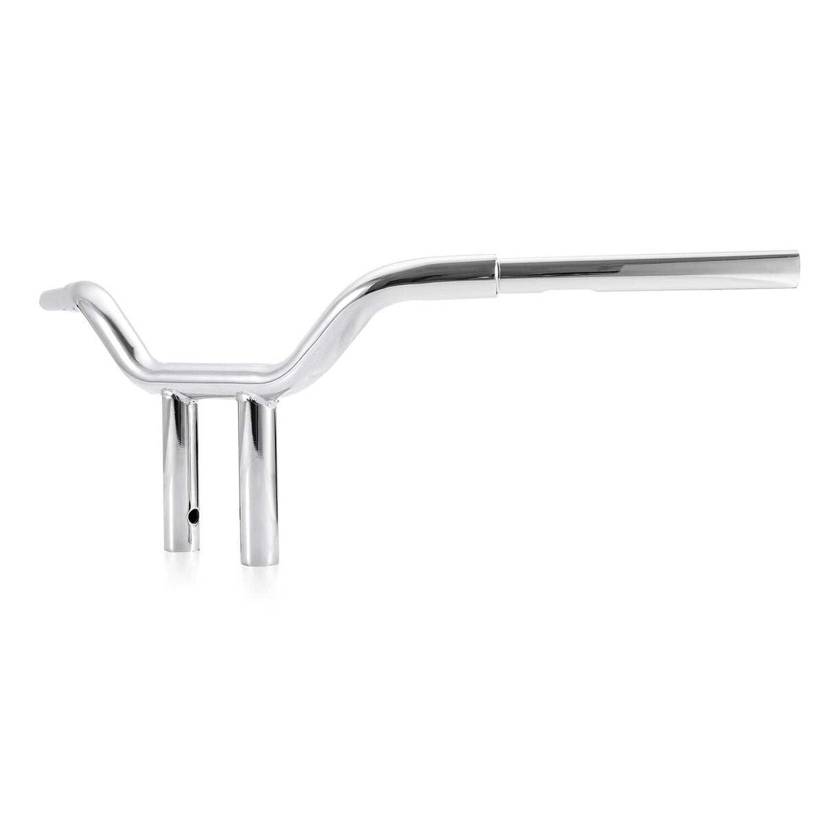 Solidspare 10" MX-T Bars Handlebar Chrome For Harley Softail FLS Sportster Dyna Low Rider