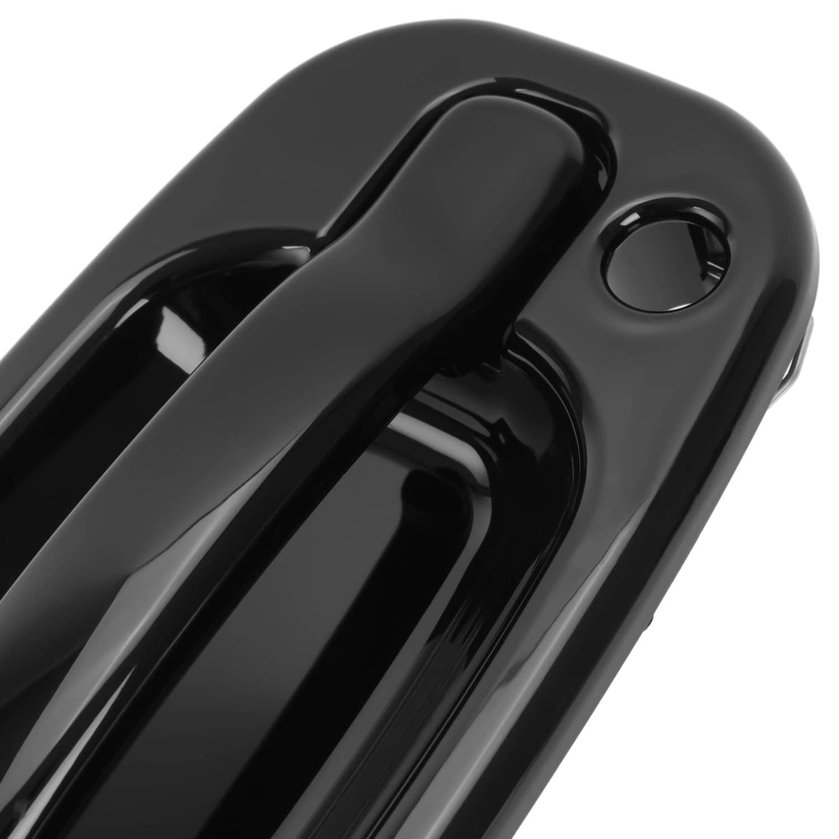 Solid Spare 4Pcs NEW Outside Door Handles Set Painted Black For Silverado Tahoe Sierra 99-06