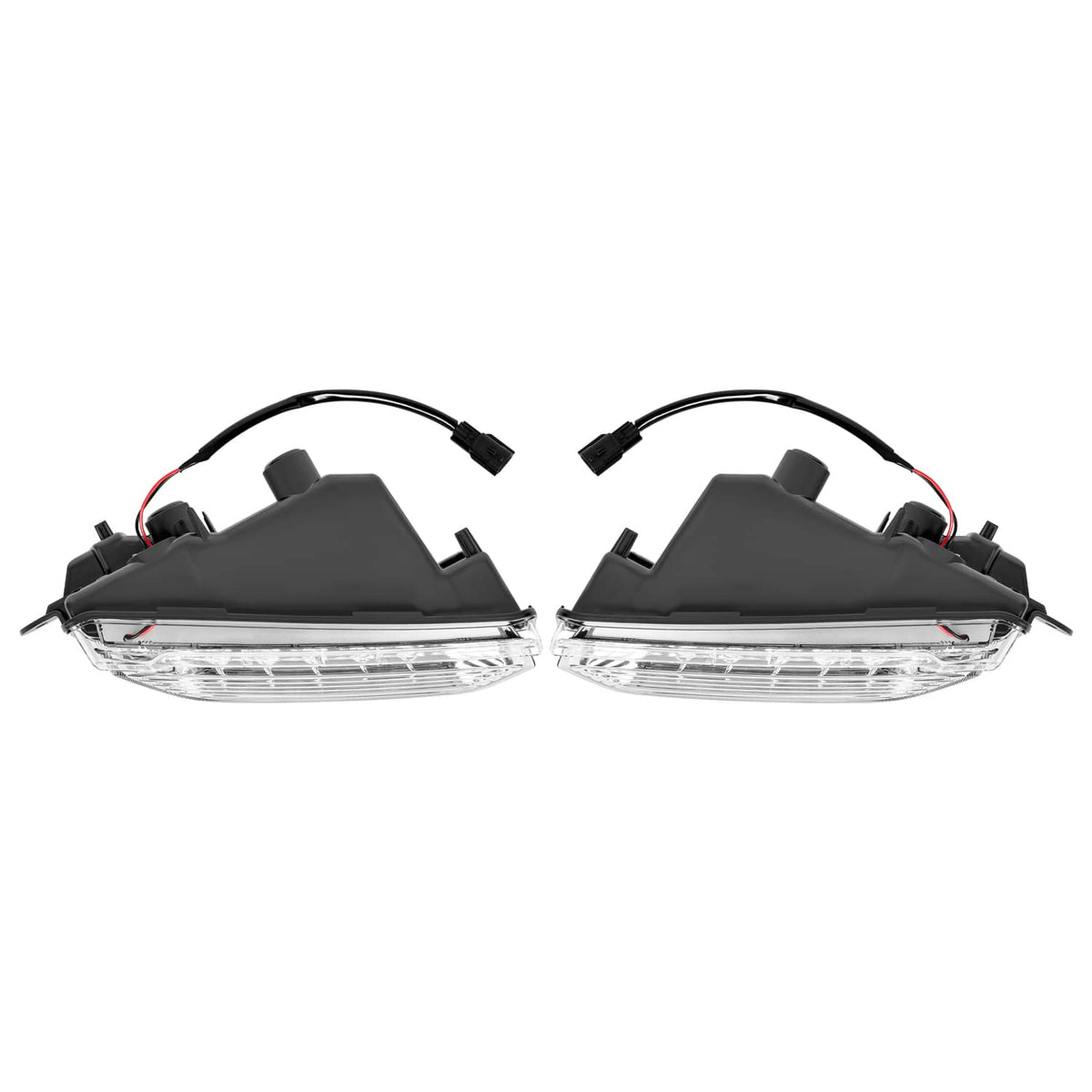 Solid Spare Pair Fog Daytime Running Light Lamp Clear For Infiniti QX50 2016 2017 LH+RH
