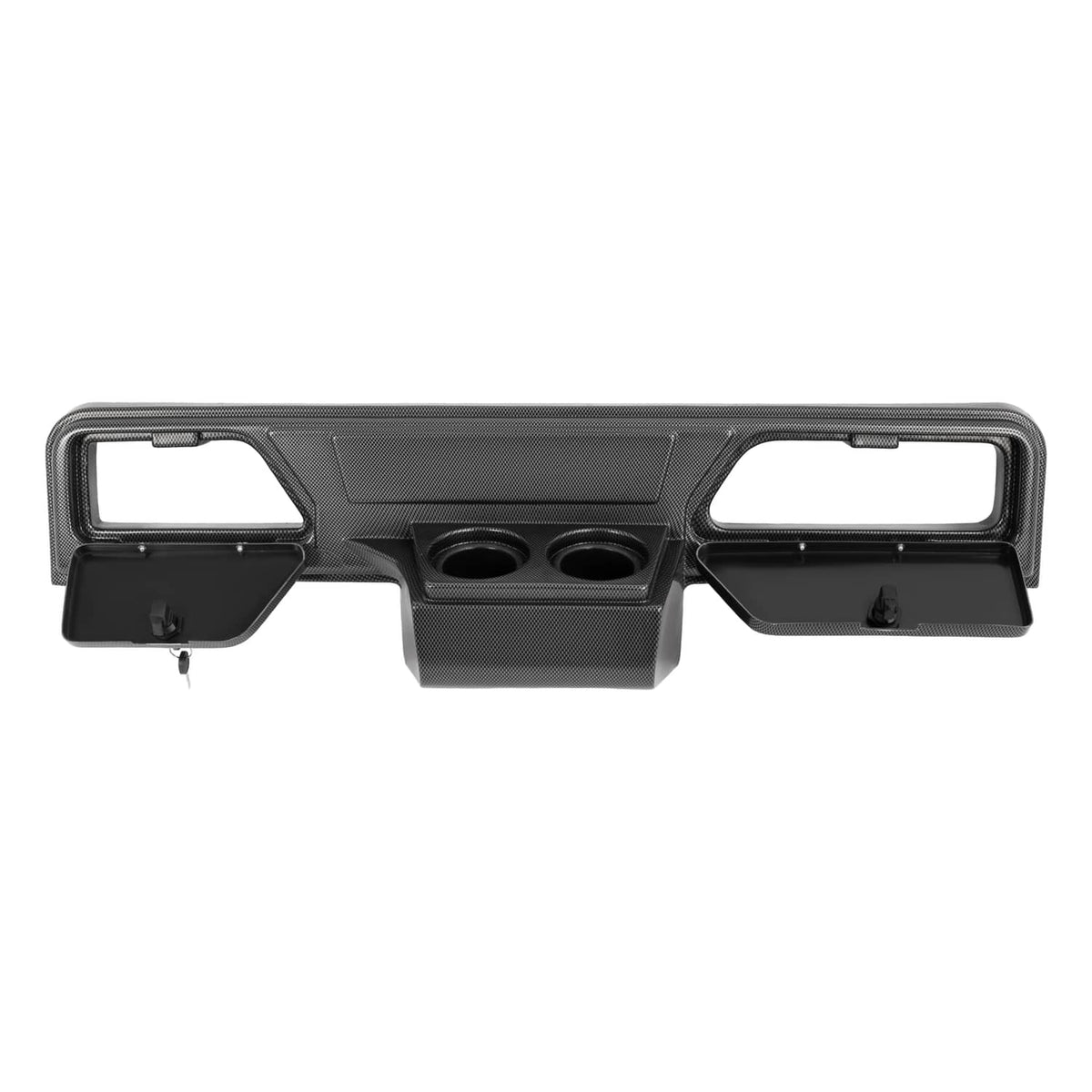 Solidspare For EZGO Marathon 1986-1994 Golf Cart Carbon Fiber Style Dashboard Dash Cover