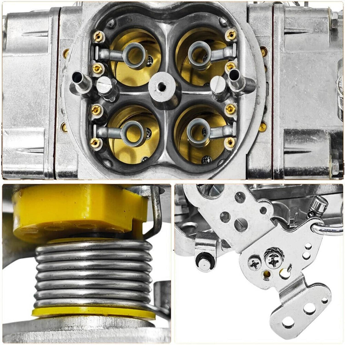 Solidspare For Holley Quick Fuel BR-67199 650CFM Performance Carburetor Race Double Pumper