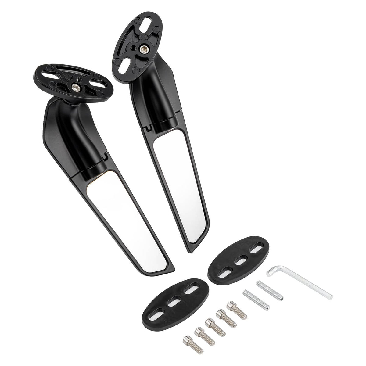Solidspare Adjustable Wind Wing Mirror Side Mirrors For Honda CBR600R CBR600RR CBR600F4i