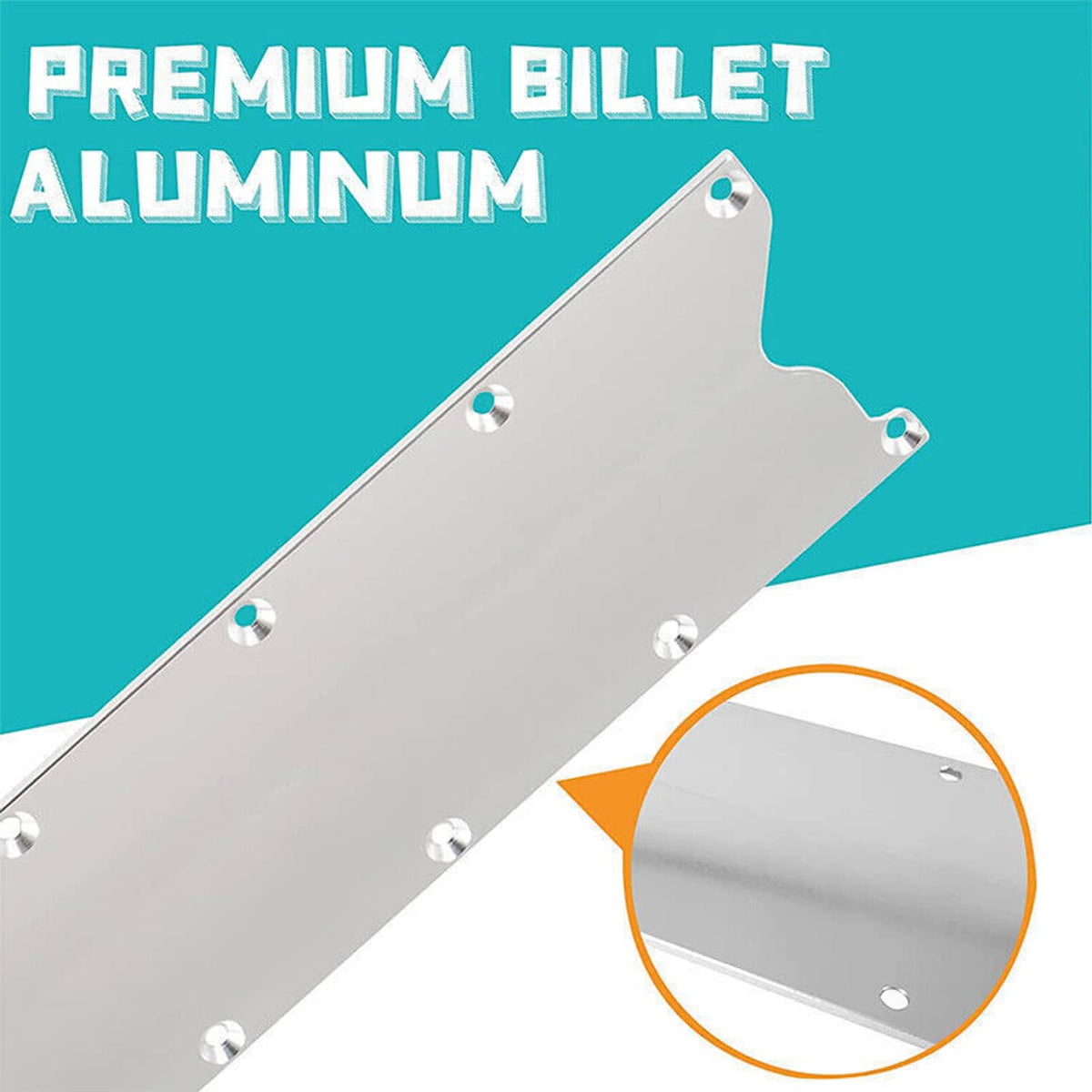 Solidspare Valley Pan Cover Plate (Knock Sensor Delete) For LS Gen 3 Billet LS1 LS2 LS3 LS7