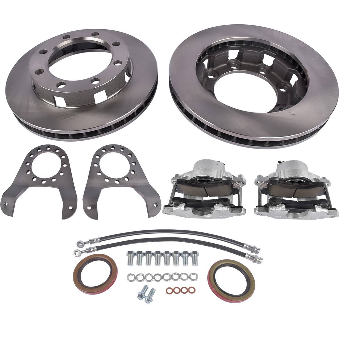 Solidspare For GM 14 Bolt Complete Disc Brake Conversion Kit 10.5 SRW Full Float Disk Brake