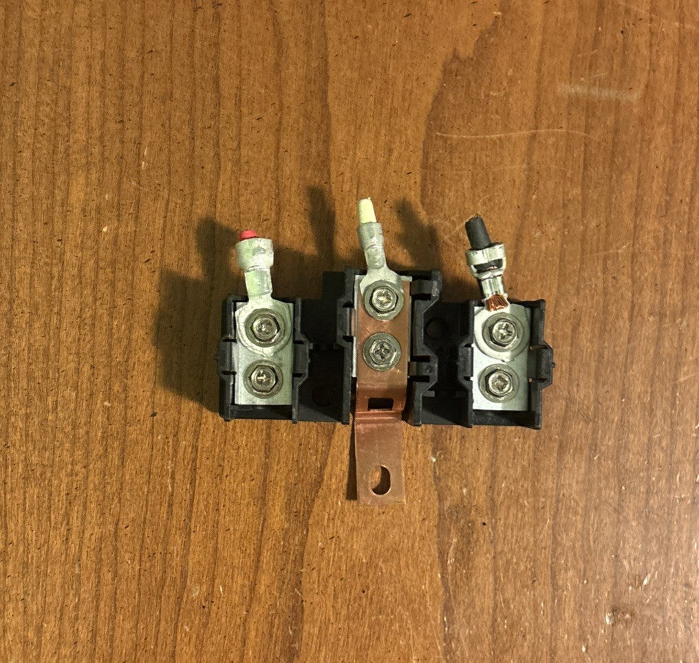 OEM Genuine GE Range Terminal Block Assembly, Part #WB27X31509