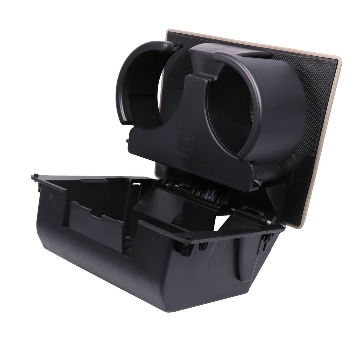 Solidspare Dashboard Cup Holder Stone Gray For 2008-2010 Ford F250 F350 F450 Super Duty