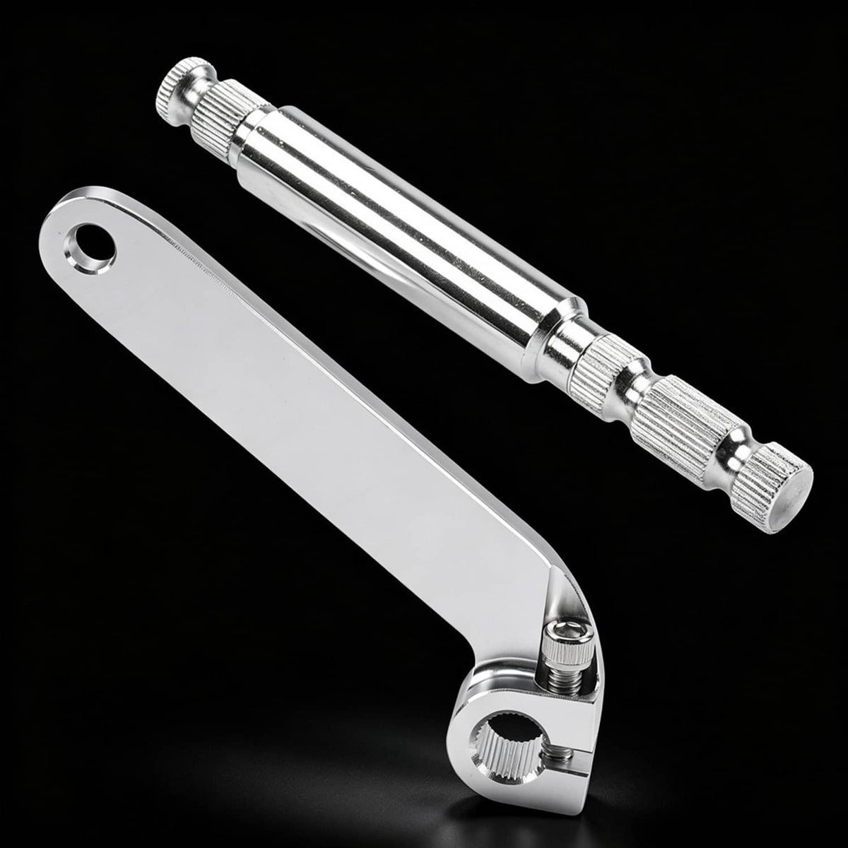 Solidspare Inner Shift Shifter Arm Rod Lever & Shaft For Harley Touring FLHT 1984 - 2016