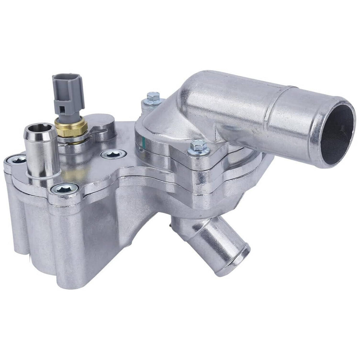 Solidspare Aluminum Alloy Thermostat Housing for 2005-2010 Ford Mustang 4.0L 5R3Z-8592-BA