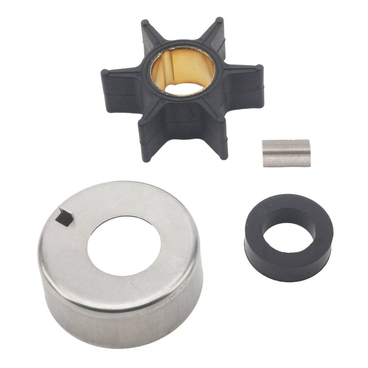 Solid Spare Water pump Impeller Kit for Mercury Mariner Outboard 35 40 50 60 70 hp 2 stroke