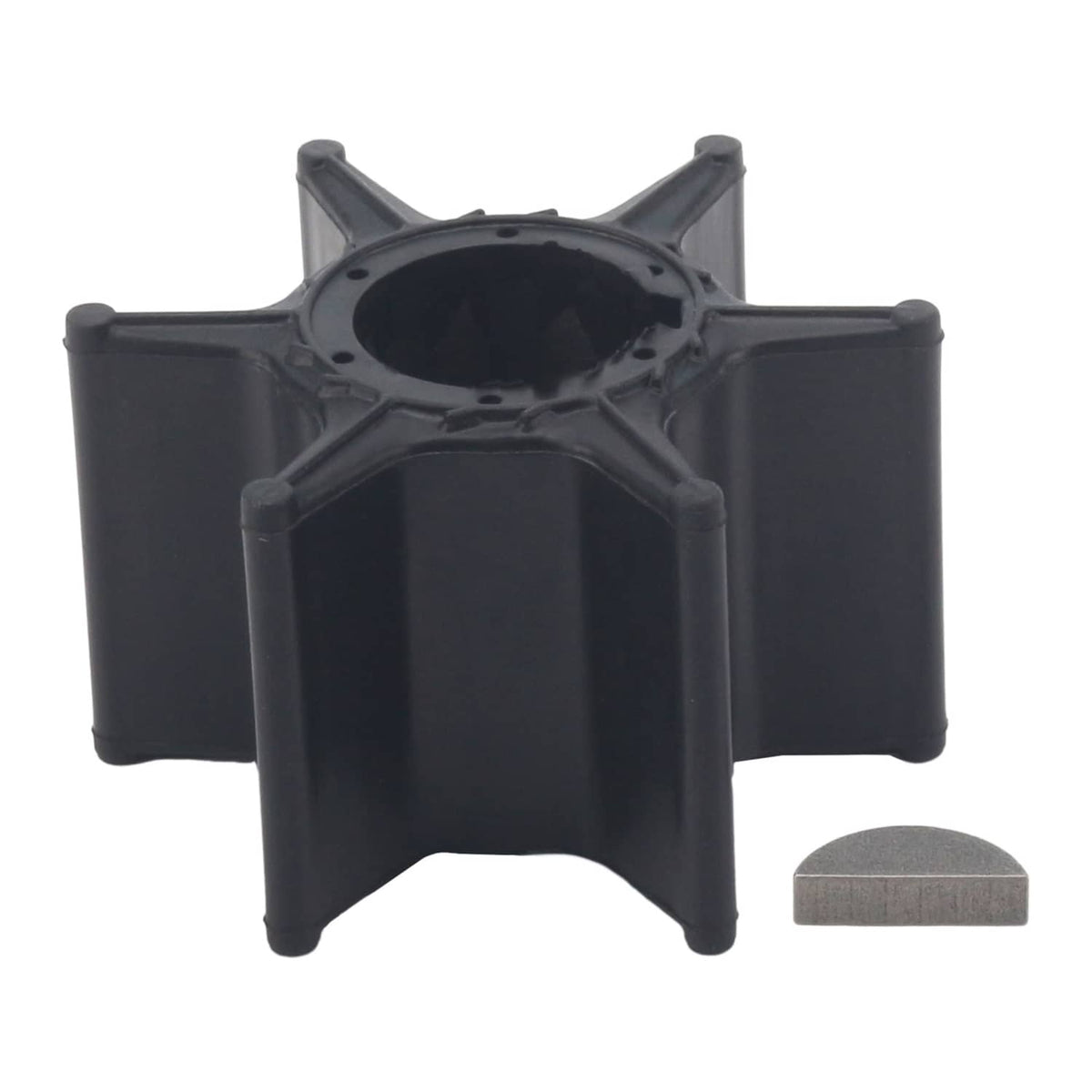 Solid Spare Water Pump Impeller w/Key for Yamaha Outboard 4-Str 75/80/90/100HP 67F-44352-01