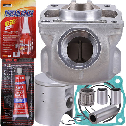 Solidspare Cylinder Piston Head Gasket Rebuild Kit For Yamaha YZ80 1993-2001 YZ85 2002-2020