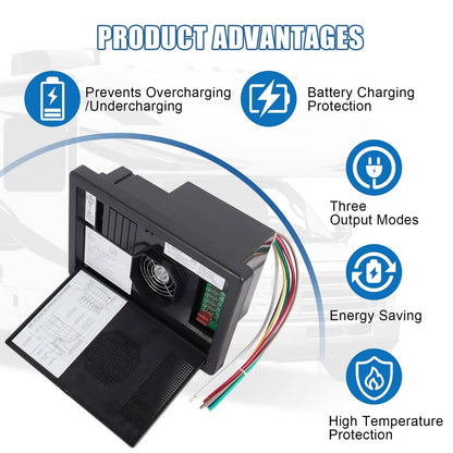 Solidspare for rv,Camper,caravans WF-8735-AD 30 amp rv power Converter Battery Chargers