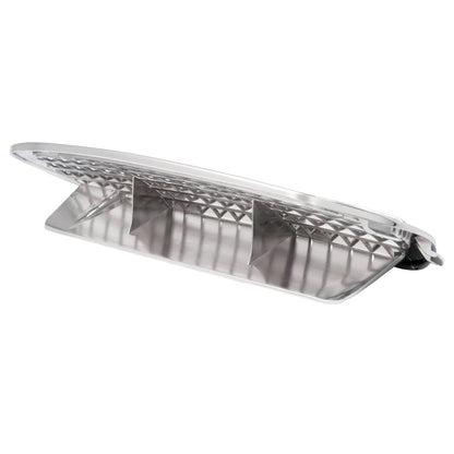 Solid Spare Chrome Hood Side Grille Air Intake Vent Cover ABS For Freightliner M2 2002-2018