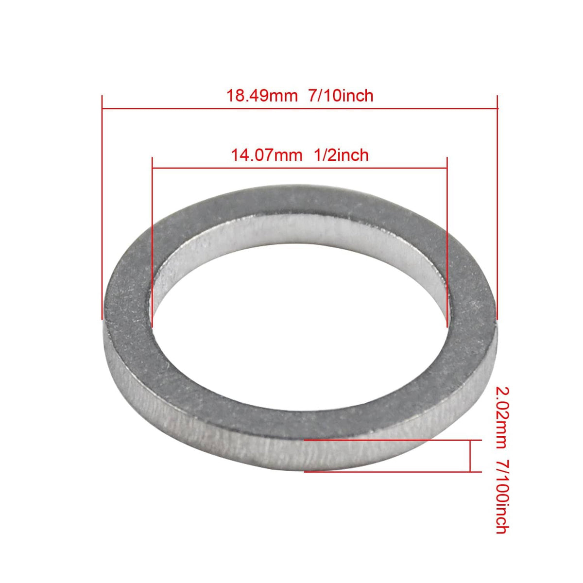 Solid Spare 4-PACK FOR YAMAHA NEW Outboard Oil Drain Screw Gasket 4-Stroke 90430-14M09-00