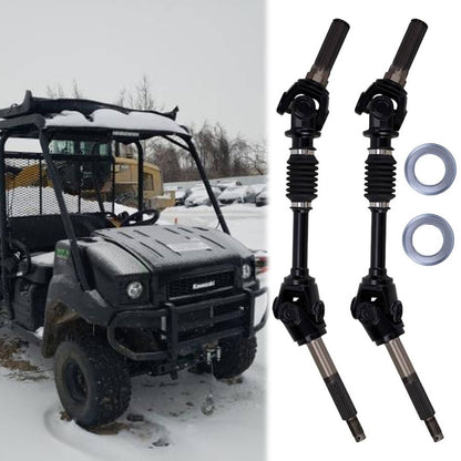 Solidspare Pair Complete Rear Axle Drive Shaft for Kawasaki Mule 3010 KAF620E KAF620 01-03