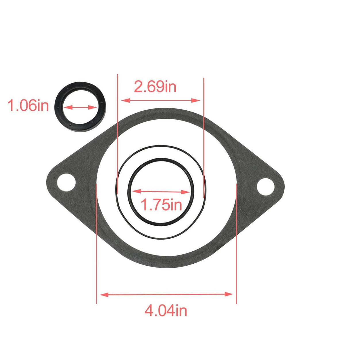 Solid Spare Vacuum Pump Power Steering Seal Kit For Dodge Ram 5.9L Diesel Cummins 4089742 US