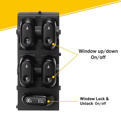 Solid Spare 5L1Z14529AA Master Window Control Switch for Ford F-150 Expedition/Lincoln 03-08