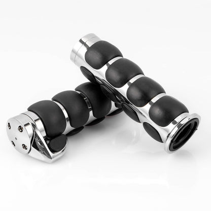 Solidspare 1" Handle Bar Hand Grips For Harley Electra Glide Road King Softail FL Dyna