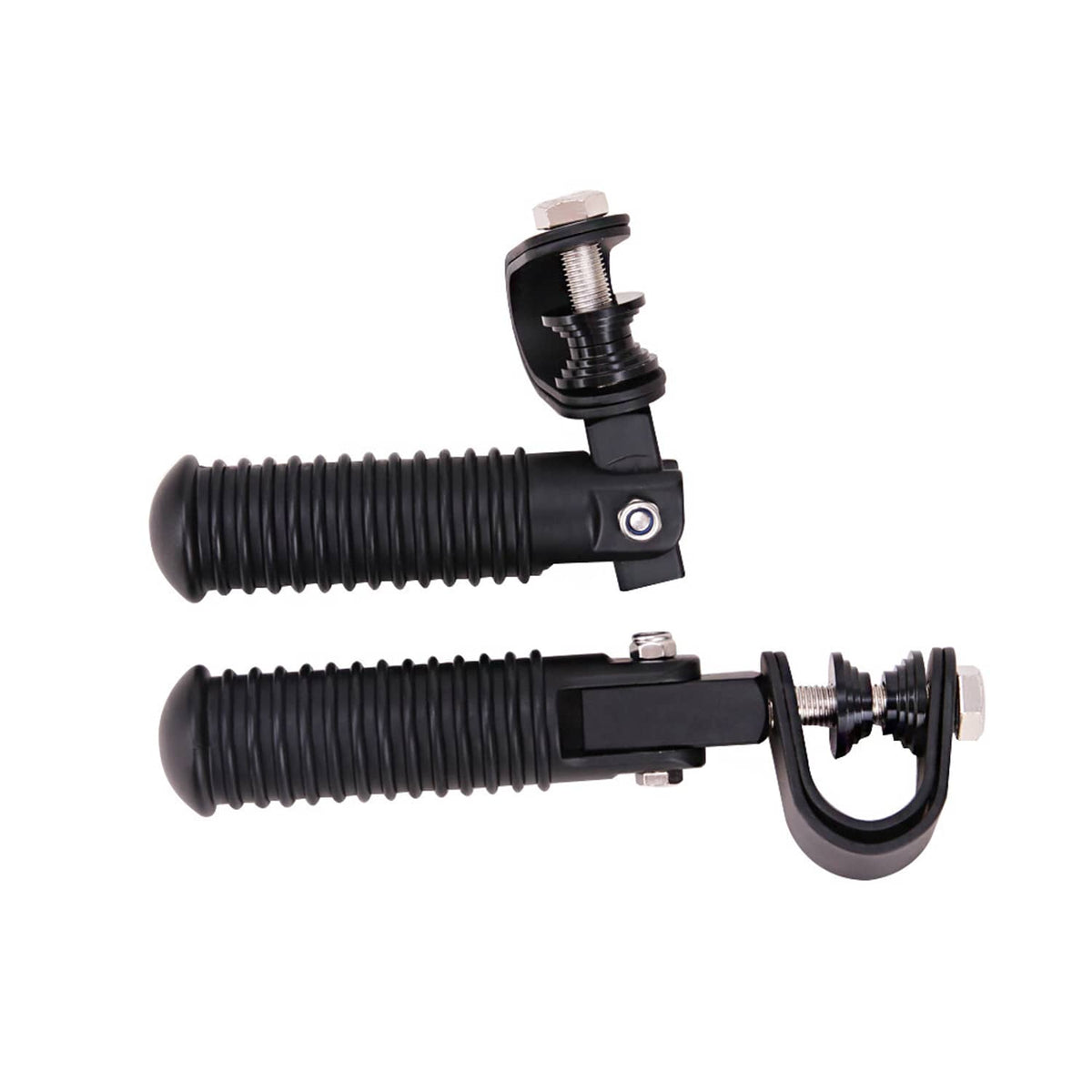 Solidspare 1"~1.25" Highway Engine Guard Bar Crash Foot Pegs for Harley Touring 883 Yamaha