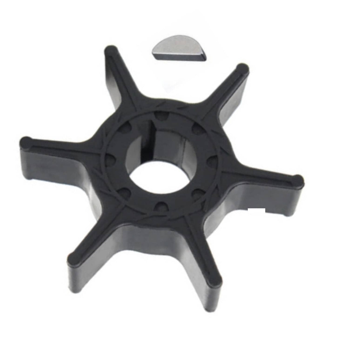 Solid Spare New Water Pump Repair Rubber Impeller with Key F15-06050000 For PARSUN 9.9 15 HP