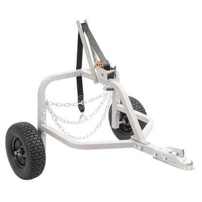 Solidspare Heavy-Duty Steel Log Skidder Arch Holder Set Logs Trailer Strong Load-bearing