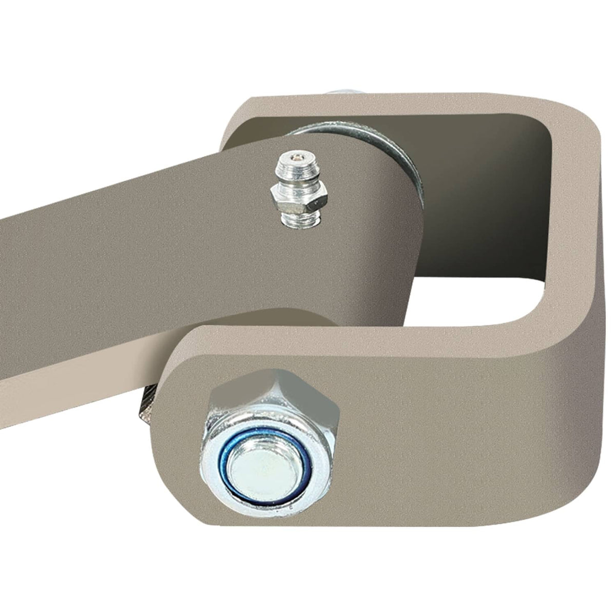 Solid Spare 4 Strap Style Long Leaf Steel Weld On Dump Trailer Door Hinge Greaseable Cargo