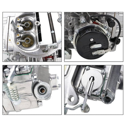 Solidspare 4 Barrel For 650 CFM Holley Brawler Double-Pumper Carburetor Electric Choke