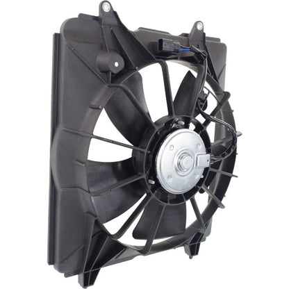 Solidspare New Radiator Cooling Fans & AC Condenser Fan LH & RH For 12-16 Honda CR-V 2.4L