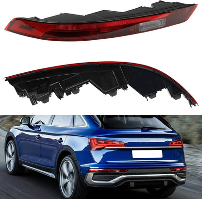 Solidspare For 2018-2022 Audi Rear Right Bumper Lower Tail Light Brake Stop Lamp 80A945070A