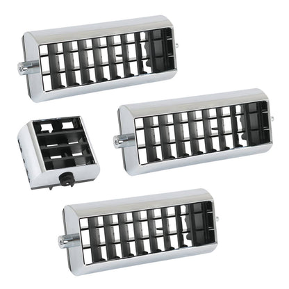 Solidspare For 1973 1974 1975 1976 1977 1978 1979 80 Chevy GMC Truck A/C Dash Vent Set 4pcs