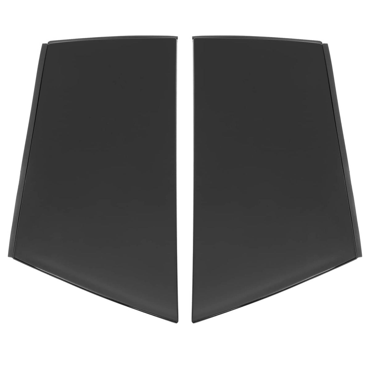 Solid Spare Pair Pillar Molding Trim Cover Painted Black LH & RH For 2009-2020 Nissan 370Z