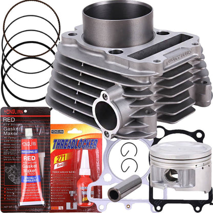 Solidspare For Yamaha Bear Tracker 250 Cylinder Piston Gasket Top End Kit Set 1999-2004 ATV